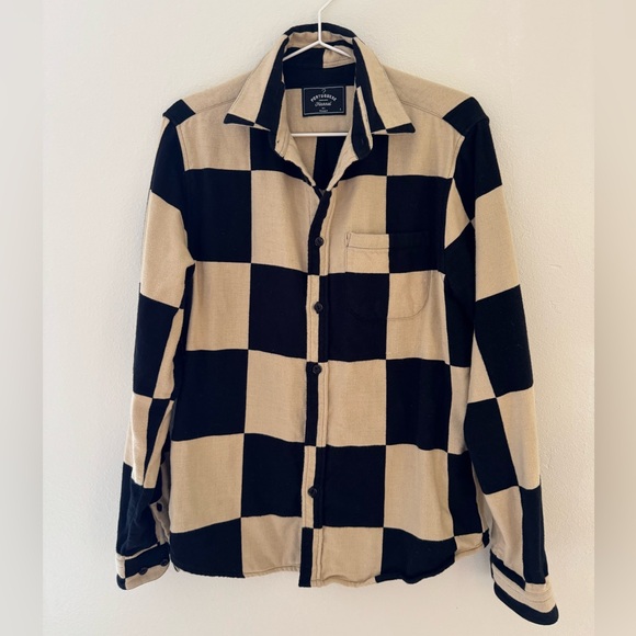 LIKE NEW Portuguese Flannel heavyweight flannel in checkered Men’s Small - Picture 10 of 10